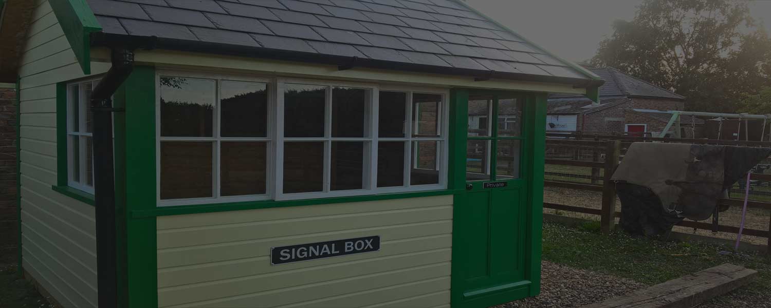 signal box timber