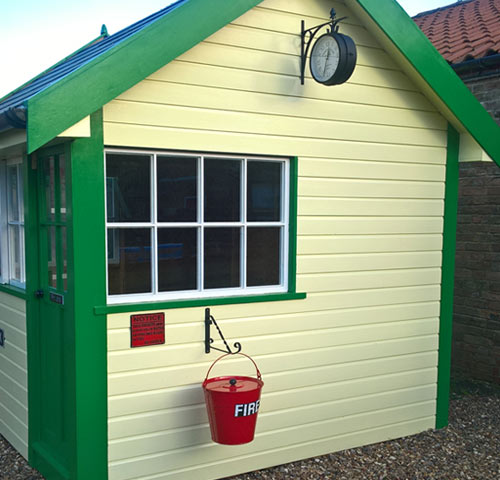 signal box outbuilding